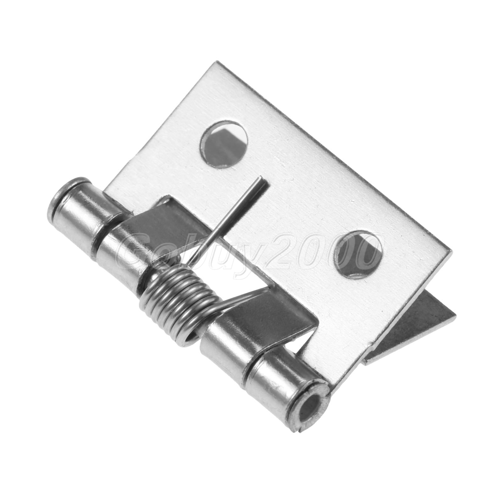 Silver Mini Plate Spring Hinges Crafts Dollhouse Jewelry Box Hinges